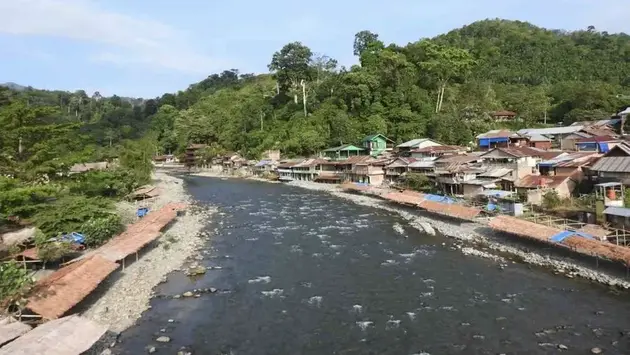 Sungai Bahorok. (Foto: dok. disbudpar kabupaten langkat)