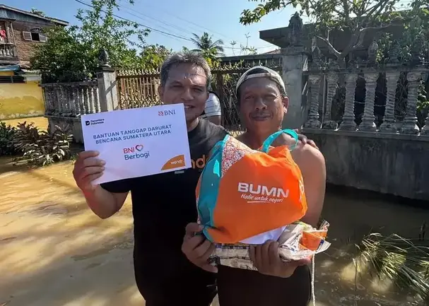 BNI Perluas Bantuan Tanggap Darurat untuk Korban Bencana di Sumatera   