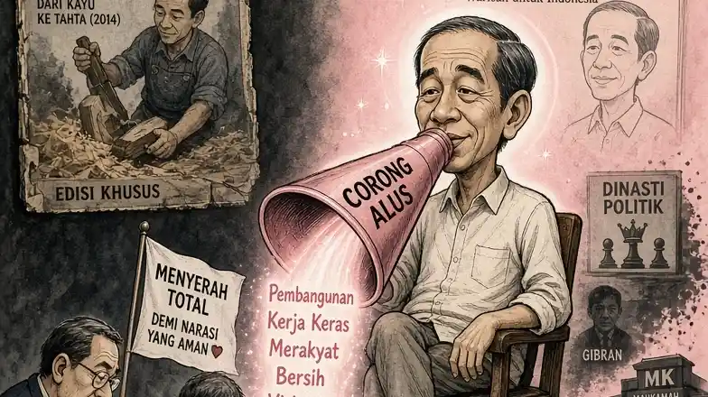 Corong Alus Merehabilitasi Jokowi?