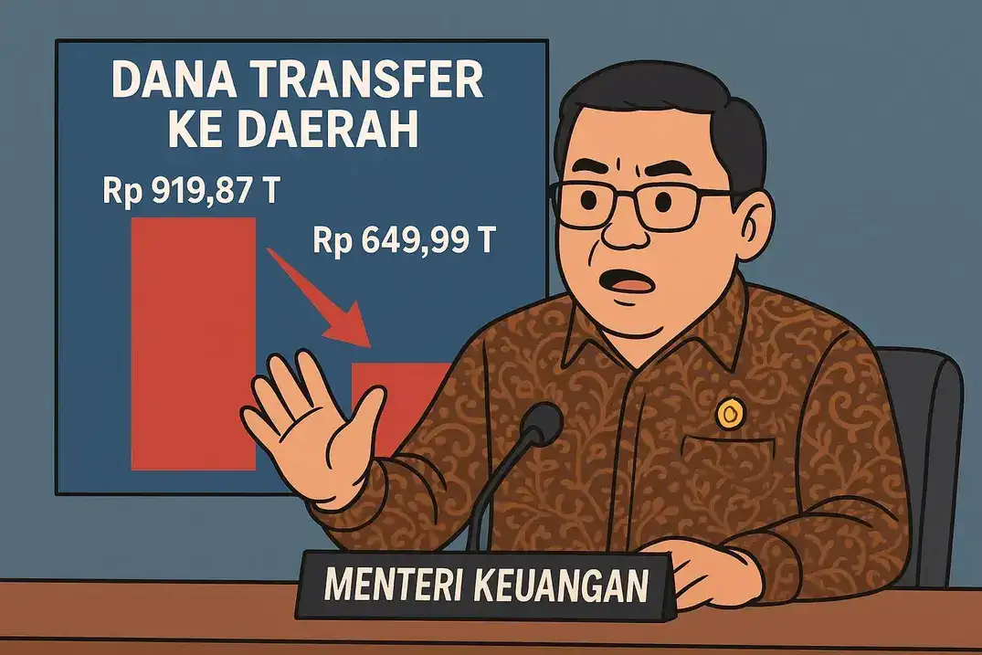 Transfer Dana ke Daerah Turun Drastis, Sentralisasi Fiskal Menguat