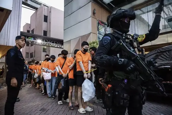 Ratusan WNA Operator Judol Ditangkap, Polisi Deteksi Markas Judol Pindah ke Indonesia