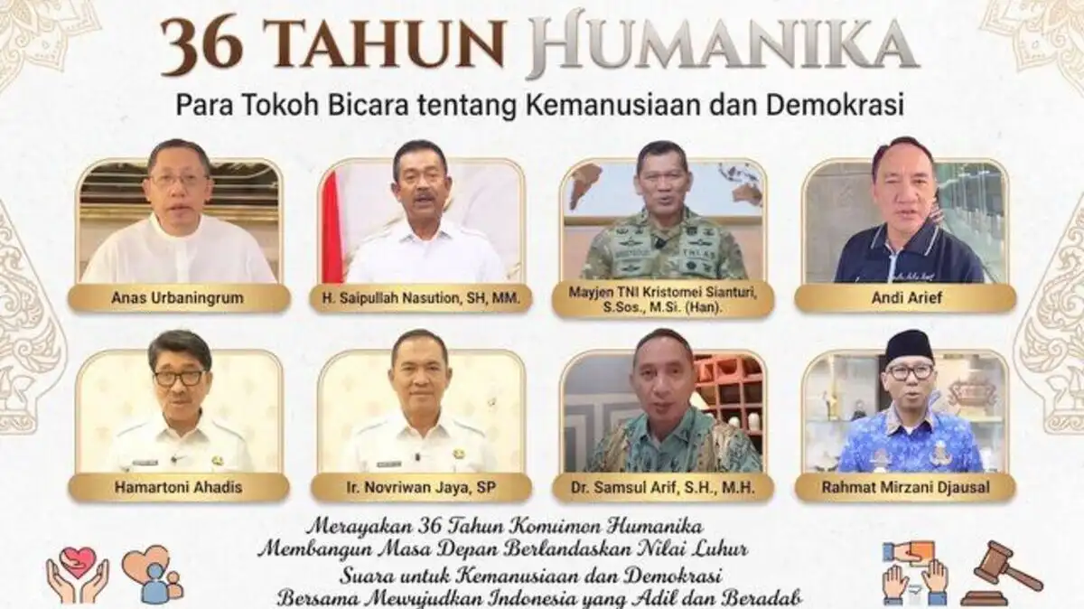 Flyer acara ulang tahun Humanika ke-36. (Sumber: istimewa) flyer