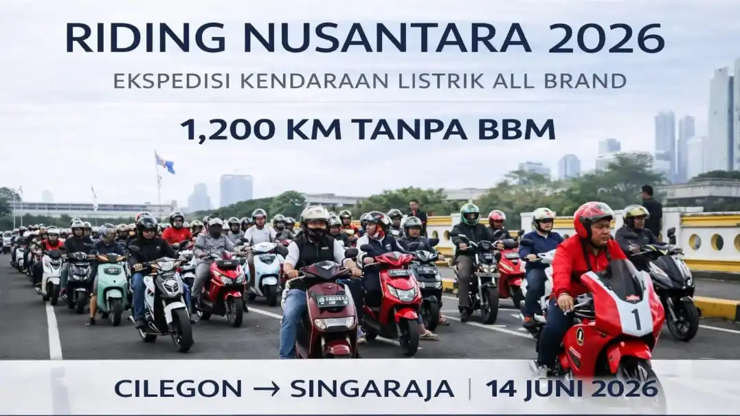 Riding Nusantara 2026, Ajang Pembumian dan Pembuktian Motor Listrik Nasional