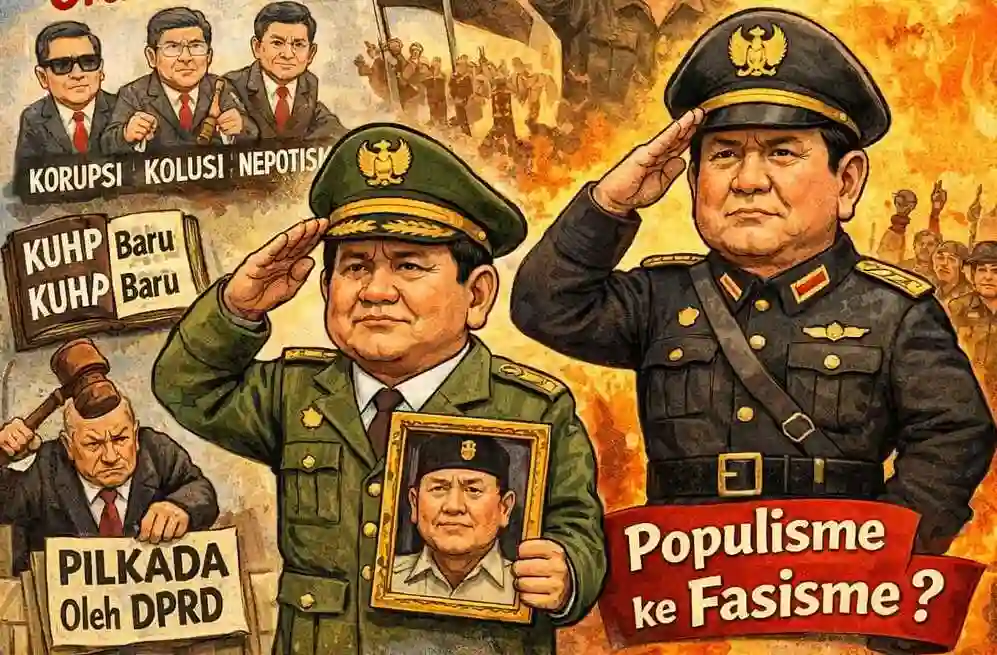 Bangkitnya Orde Baru, dari Populisme ke Fasisme