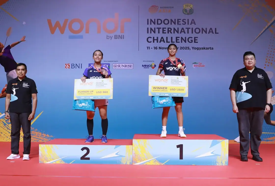 Indonesia Kuasai Podium wondr by BNI International Challenge, Pembinaan Atlet Muda Berbuah Manis