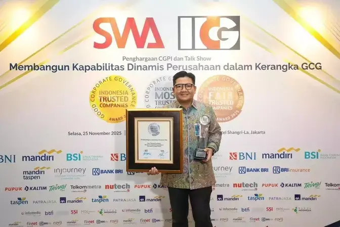 Komitmen Cegah Korupsi, BNI Bawa Pulang The Most Trusted Company pada CGPI Award 2025