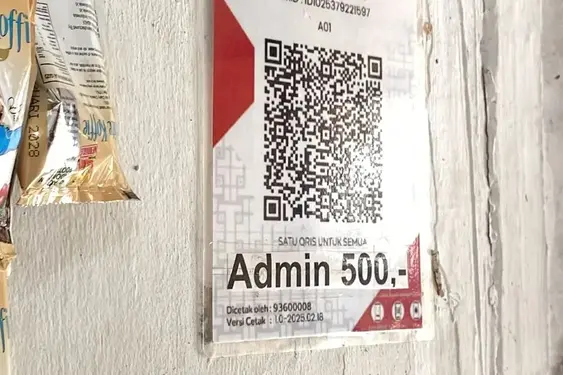 QRIS - biaya admin