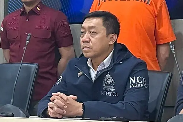 Sekretaris NCB Interpol Indonesia Brigjen Pol. Untung Widyatmoko. Untung Widyatmoko