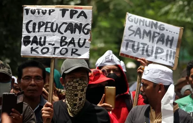Demo TPA Cipeucang