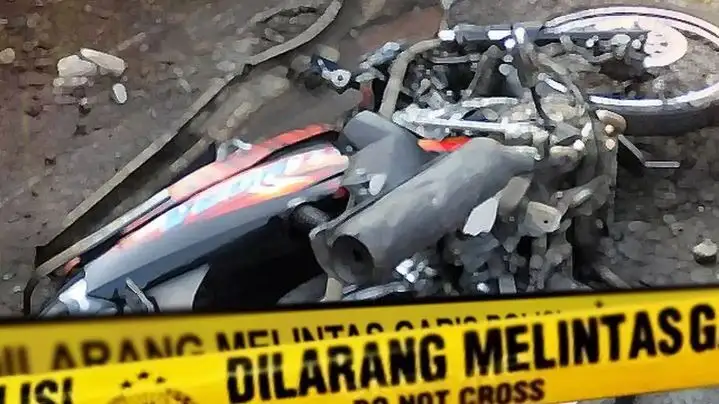 Ilustrasi kecelakaan sepeda motor. (Sumber: https://korlantas.polri.go.id/) kecelakaan