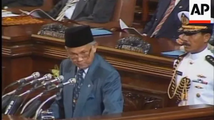 Habibie pidato