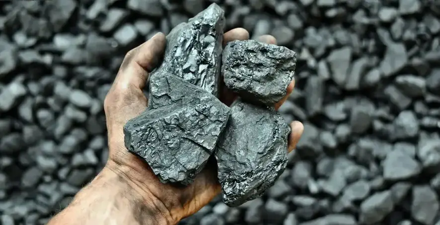 Ilustrasi batu bara batu bara