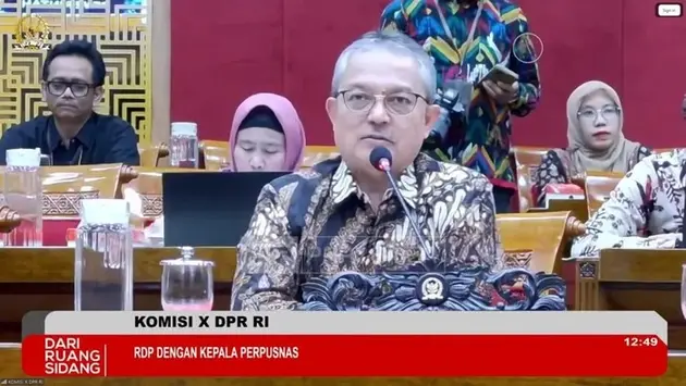 Kepala Perpustakaan Nasional (Perpusnas) RI, E. Aminudin Aziz (Foto: YouTube DPR)
E. Aminudin Aziz