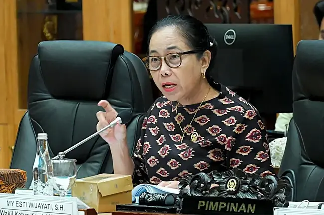 Anggota Komisi X DPR MY Esti Wijayati Esti Wijayati