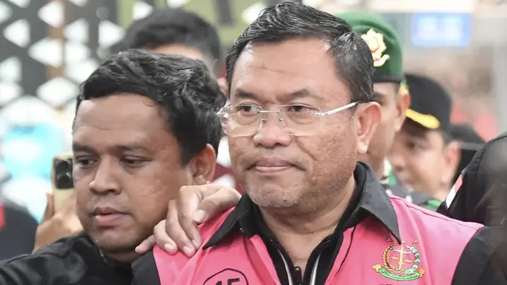 Tersangka dugaan tindak pidana korupsi tata kelola program Makan Bergizi Gratis (MBG) pada Badan Gizi Nasional (BGN) Sony Sonjaya (Foto: ANTARA) Sony Sonjaya