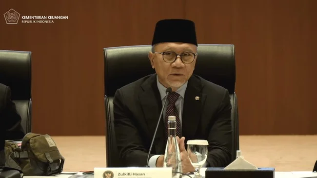 Menko Pangan Zulkifli Hasan meminta maaf kepada publik terkait pelaksanaan MBG selama sekitar setahun lebih yang diwarnai berbagai persoalan dan polemik. (Tangkapan layar Youtube Kemenkeu). Menko Pangan Zulkifli Hasan