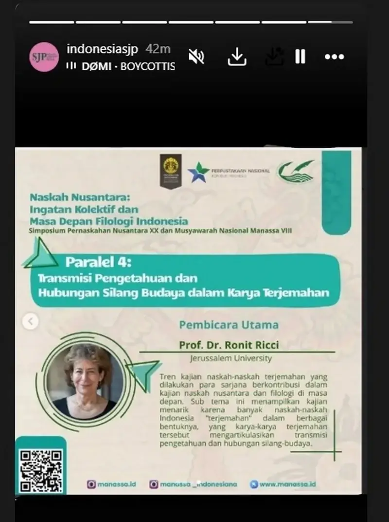 Poster Ronit Ricci