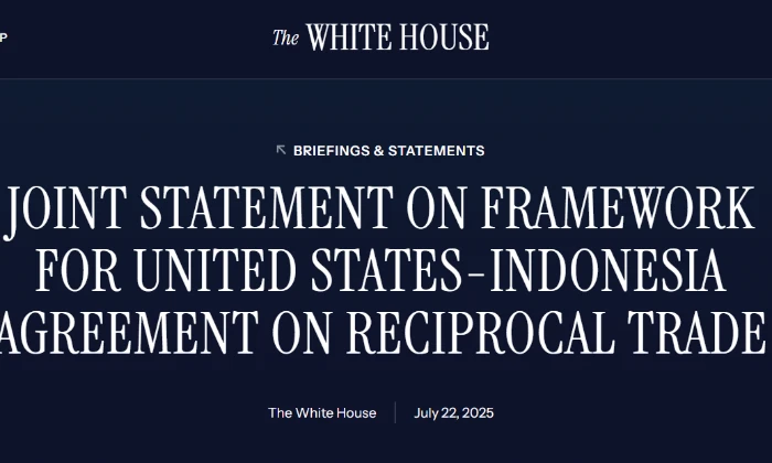Joint Statement AS-Indonesia